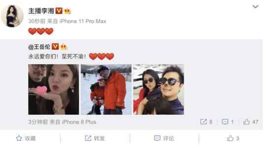 王岳伦表白李湘王诗龄
