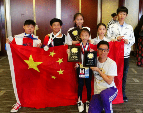 林健华携中国梦之队闯好莱坞创造历史新成绩