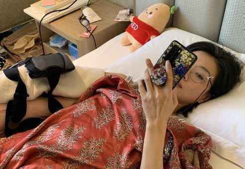 万茜首次回应骨折细节