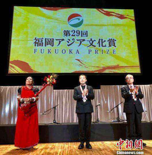 中国导演贾樟柯获颁第29届亚洲文化奖大奖，成为该奖项第7位中国获奖者。　平遥国际电影展组委会提供 摄